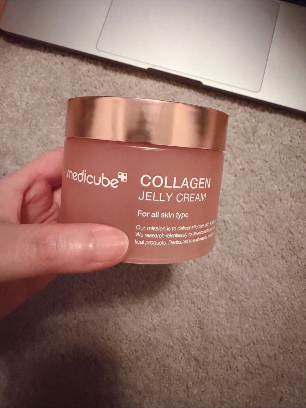 Medicube Collagen Jelly Cream Pink Transparent Viral